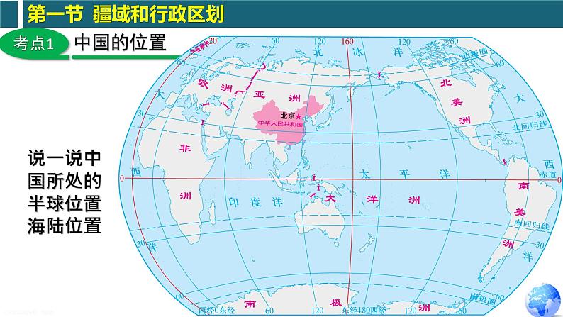 第2章 第1节 疆域和行政区划(复习课件)-2022-2023学年七年级地理上学期期中期末考点大串讲(中图版).第4页