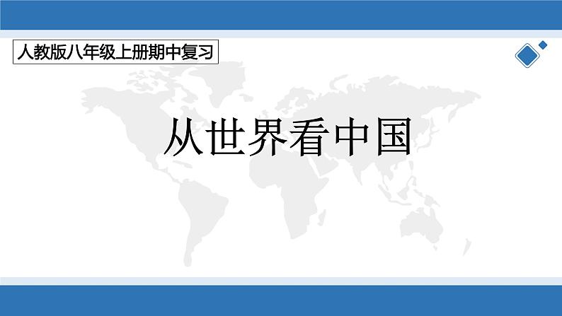 第一章 从世界看中国(复习课件)-八年级地理上学期期中期末考点大串讲(人教版).第1页