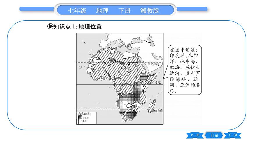 湘教版七年級(jí)地理下6章認(rèn)識(shí)大洲第2節(jié)非洲習(xí)題課件第5頁(yè)