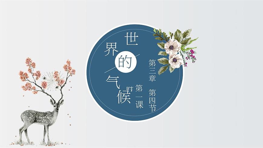 2022-2023學(xué)年人教版地理七年級(jí)上冊(cè)第三章第四節(jié)《世界的氣候》第一課時(shí)課件第1頁