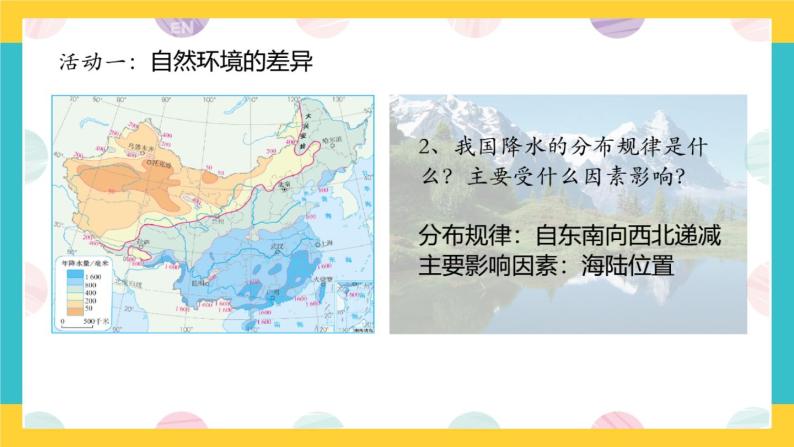 5《中国的地理差异》课件PPT（图片版）+教案+同步训练+导学案05