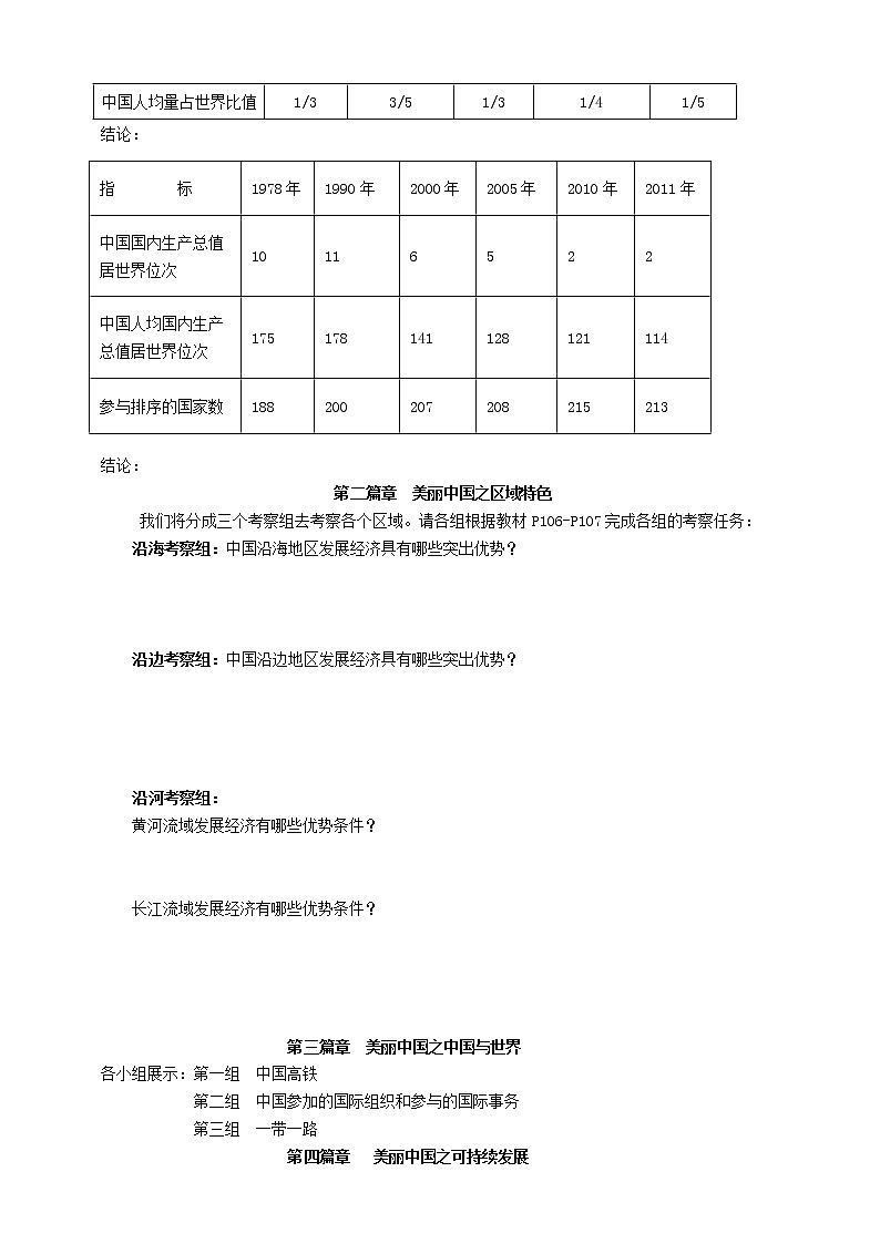 第九章建设永续发展的美丽中国4个课件+素材+教学设计02