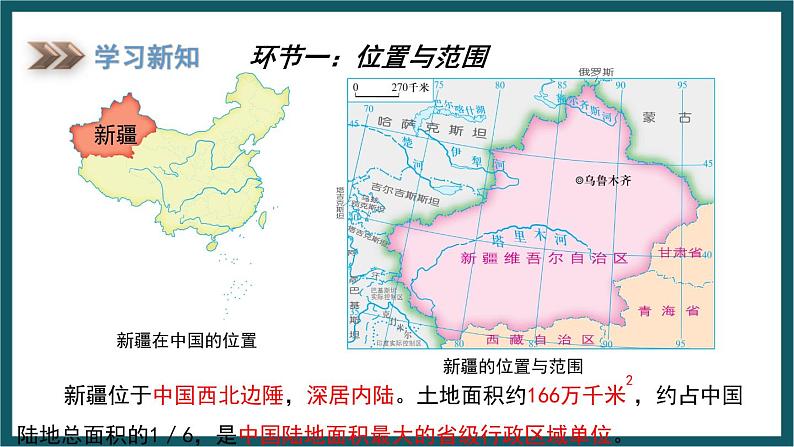 8.3.1 新疆维吾尔自治区的地理概况与区域开发(课件)湘教版地理八年级下册03