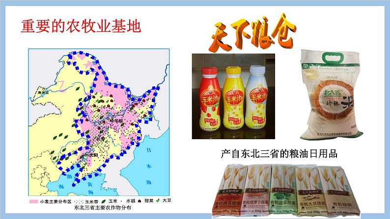 6.2.2 重要的农牧业基地 转型中的工业基地 课件-2022-2023学年八年级地理下学期商务星球版第5页