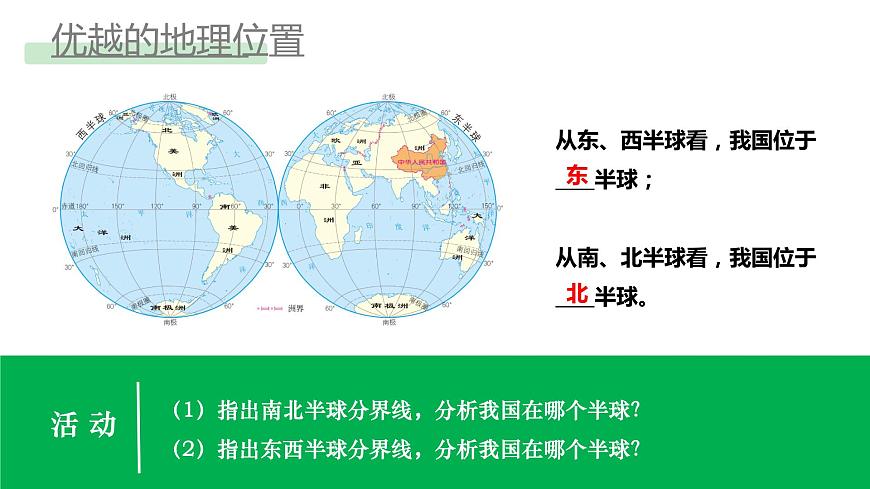 1.1.1疆域——地理位置-八年級(jí)上冊(cè)同步優(yōu)質(zhì)課件（人教版）第4頁(yè)