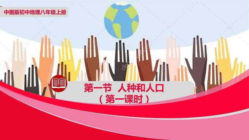 中图版八年级上册地理同步课件 第3章 第一节 人种和人口(第一课时)01