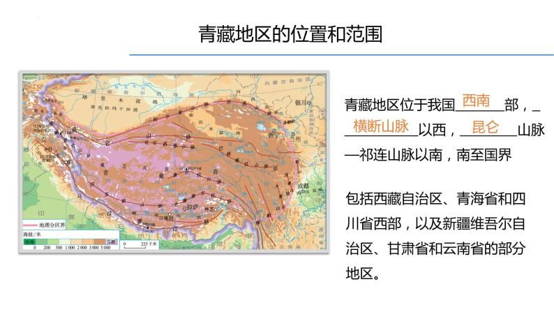 人教版地理八年级下册  青藏地区（单元复习）课件+学案04