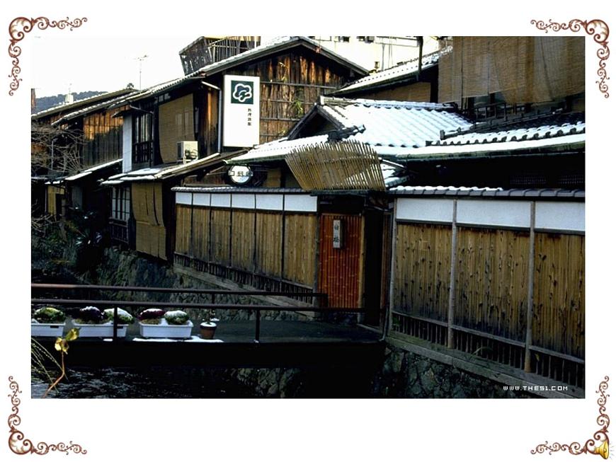 湘教版地理初中7年級(jí)_第一節(jié) 日本_圖片欣賞:日本建筑課件PPT第1頁(yè)