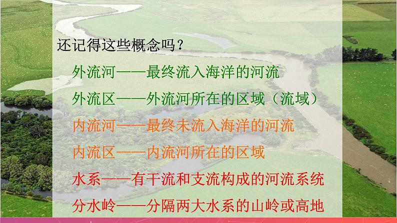 2.3中国的河流—外流区为主(第1课时)(精品课件)-八年级上册同步备课系列(湘教版)第5页
