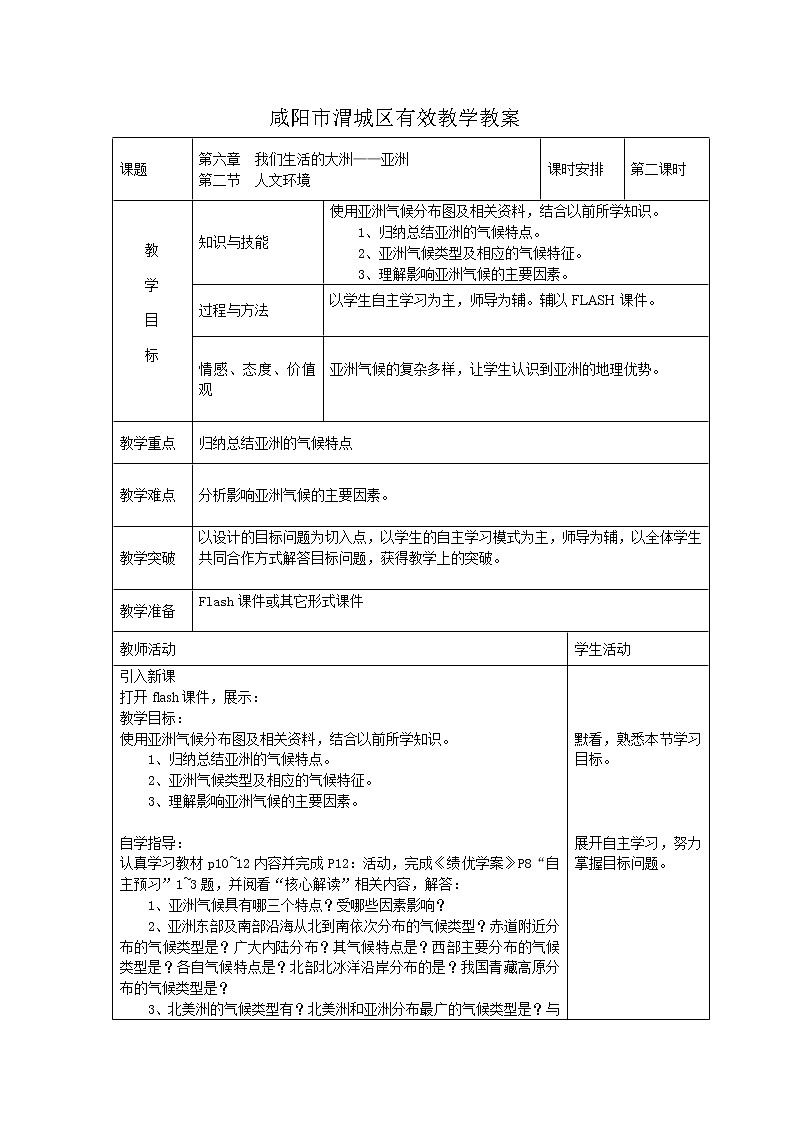 3、第六章第二节自然环境(第二课时)第1页