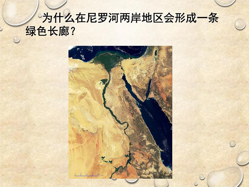 中圖版地理八年級下冊 第七章 第六節(jié)學習與探究——走進埃及 課件第8頁