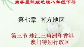 商务星球版八年级下册第三节 珠江三角洲和香港、澳门特别行政区课堂教学课件ppt