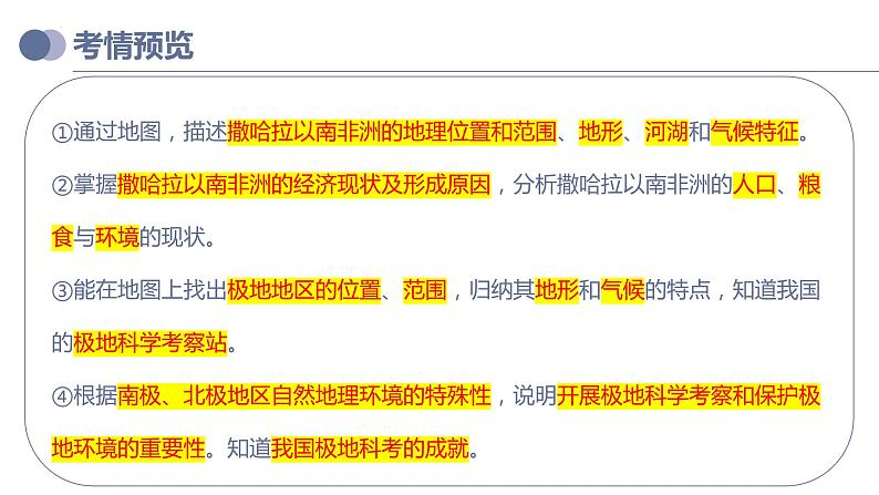 专题12 撒哈拉以南非洲和极地地区(复习课件)-备战2023年中考地理一轮复习考点帮(全国通用)03