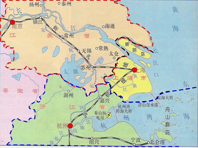 沪教版地理七年级下册 中国区域篇(下)1.4沪宁杭地区 课件06