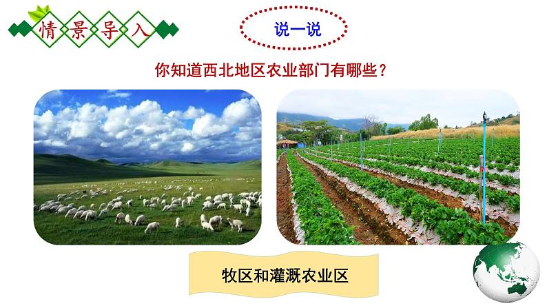 人教版地理八年级下册 8.1.2《自然特征与农业》 课件第3页