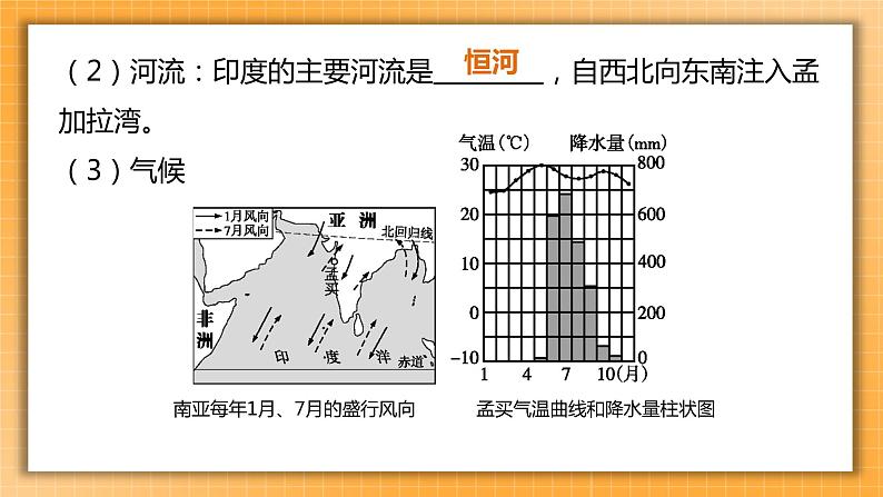 【备考2023】中考地理人教版一轮考点复习:第09课时 印度 俄罗斯(课件)第7页