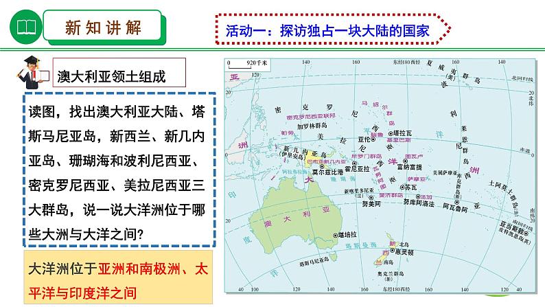 湘教版地理七年级下册 8.7《澳大利亚》 课件第3页