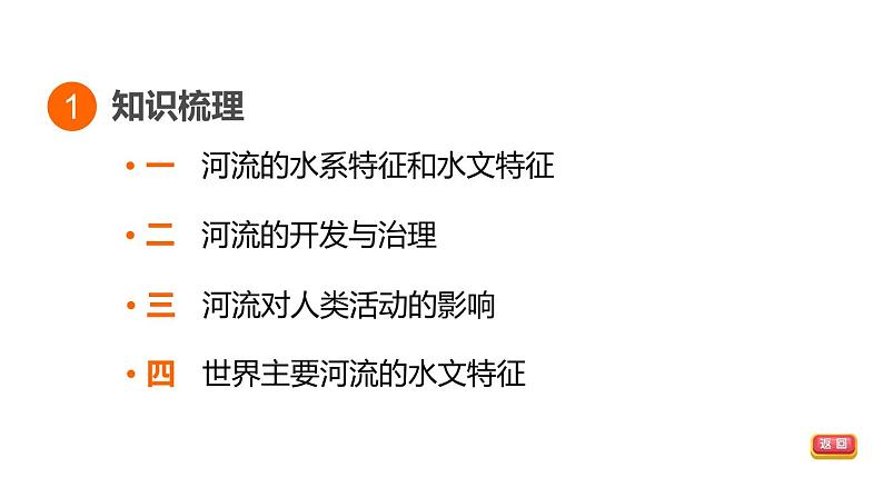 中考地理复习专题突破第29课时河流课件03