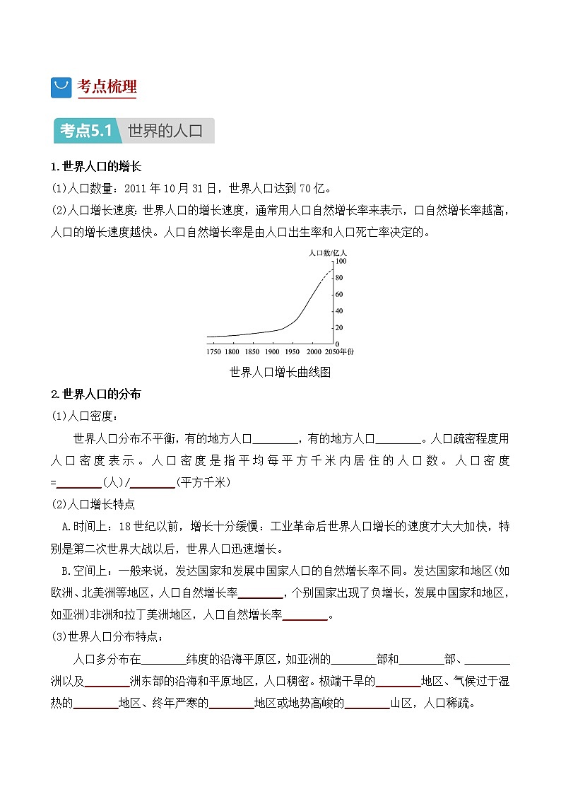 专题05 居民与聚落、发展与合作 (复习讲义)第2页