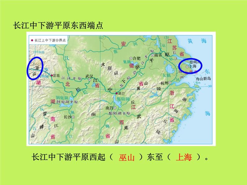 中图版地理七年级下册 第七章 第六节长江中下游平原 课件05