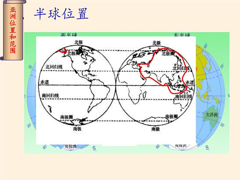 人教版初中地理七年级下册 第一节 位置和范围 课件04