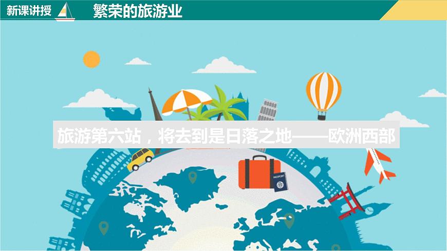 8.2.2+歐洲西部(第2課時+繁榮的旅游業(yè))課件PPT第3頁