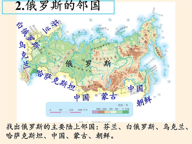人教版初中地理七年级下册 第四节 俄罗斯 课件第6页
