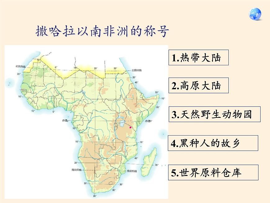 人教版初中地理七年級下冊 第三節(jié)　撒哈拉以南非洲   課件第2頁
