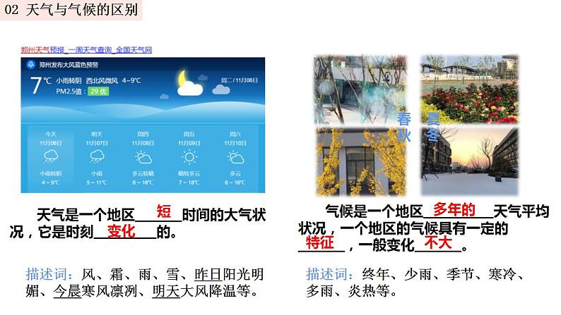 中考地理一轮复习精品课件7.3 天气与气候(1) (含答案)05