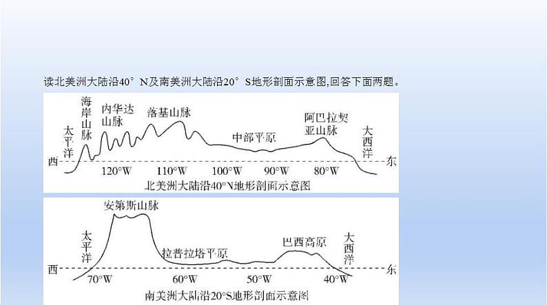 中考地理二轮专项复习课件第九单元 西半球的国家 (含答案)第5页