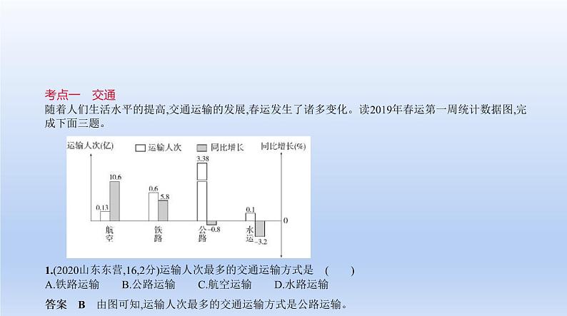 中考地理二轮专项复习课件第十四单元 中国的经济发展 (含答案)第2页
