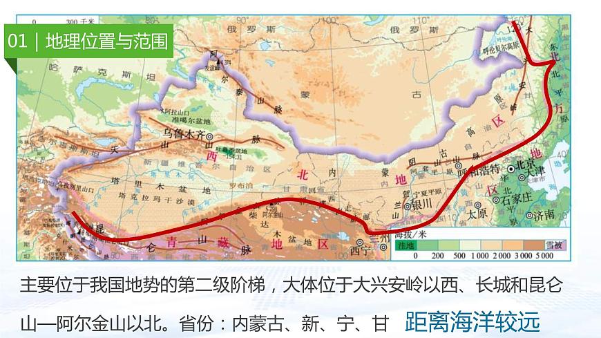 中考地理一輪復(fù)習(xí)課件專題26 中國的區(qū)域差異 -西北地區(qū)和青藏地區(qū)(含答案)第7頁