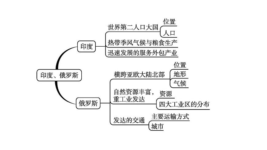 中考地理一輪復(fù)習(xí)課件第7講　印度、俄羅斯 (含答案)第4頁