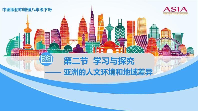 中图版地理八下第5章第二节亚洲的人文环境和地域差异课件第1页