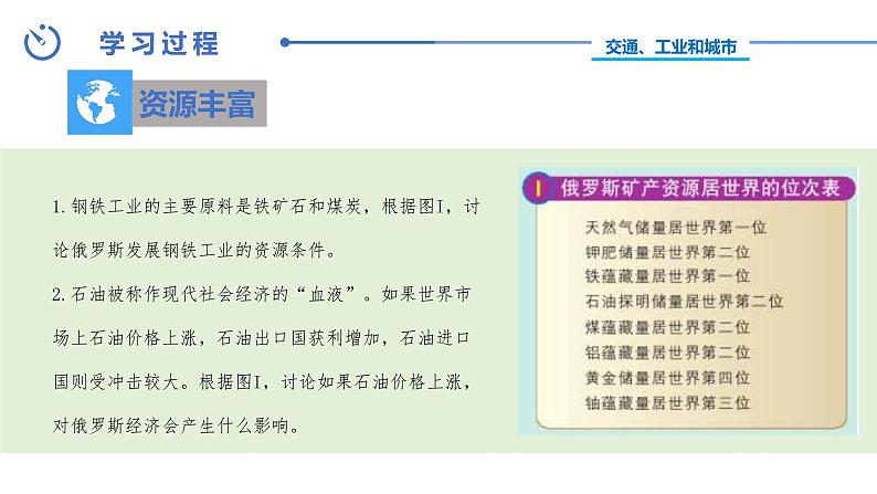 中图版地理八下第7章第五节俄罗斯第2课时课件第8页