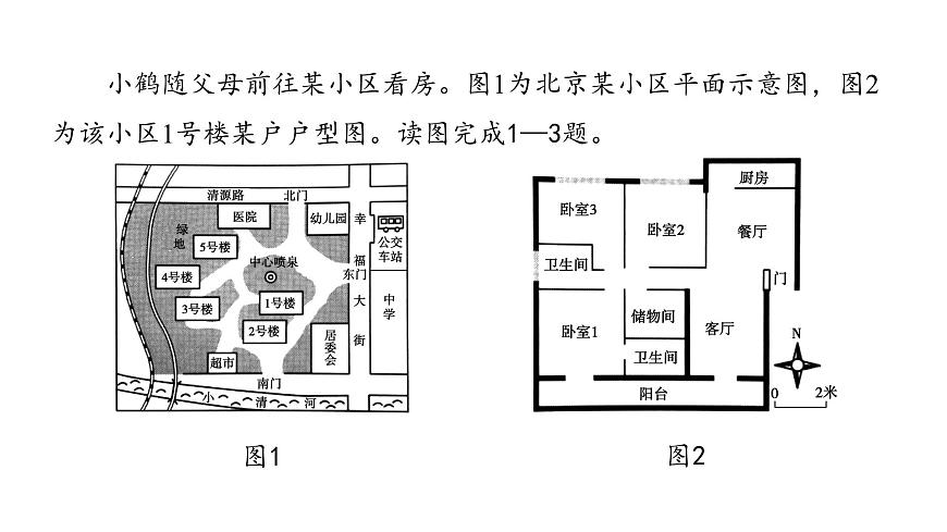中考地理復(fù)習(xí)--專題二 地圖課件PPT第2頁(yè)