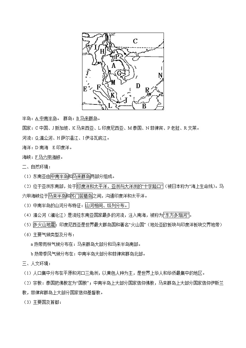 重難點(diǎn)07 認(rèn)識地區(qū)(解析版)第2頁