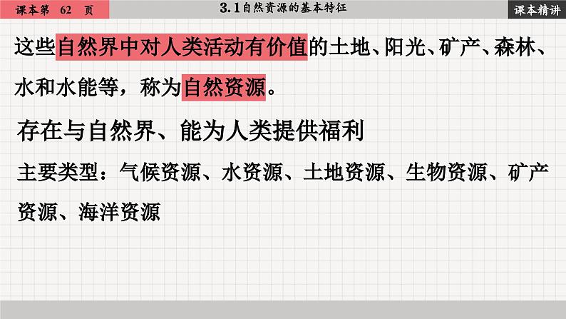 人教版地理八上·3.1 自然资源的基本特征(课件PPT)03