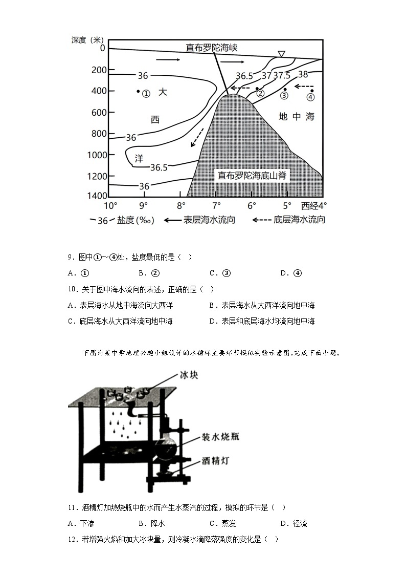 2023年湖南普通高中学业水平合格性考试地理试题（含解析）03