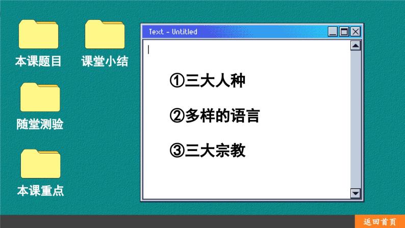 商务星球版地理七上 5.2 世界的人种、语言和宗教（课件PPT)01