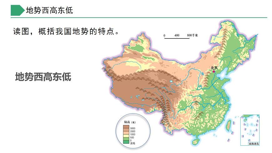 【核心素養(yǎng)】湘教版初中地理 八年級上冊 2.1中國的地形（第3課時）課件第5頁