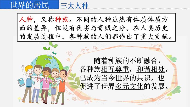 5.2 世界的人种、语言和宗教 课件 2023-2024学年商务星球版地理七年级上册第6页