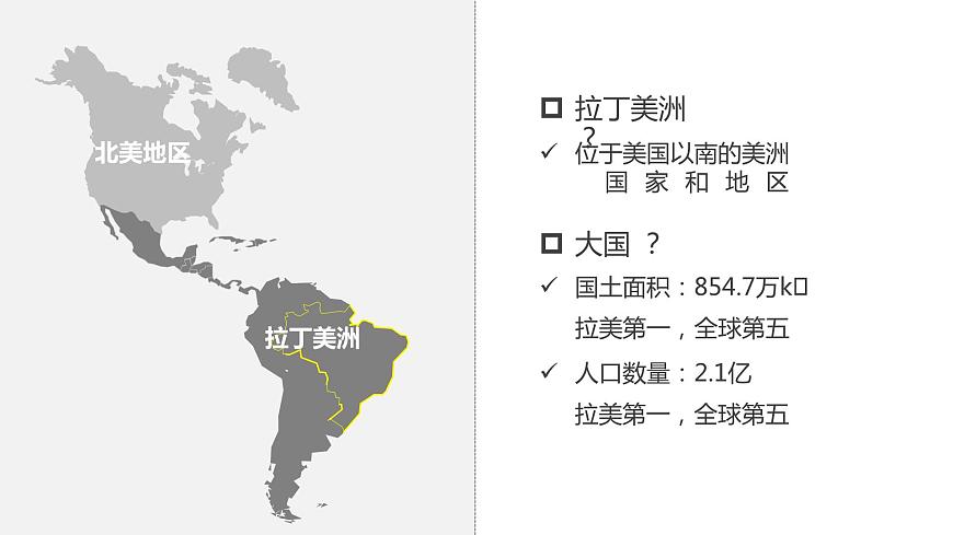人教（新課標(biāo)）地理七下：9.2《巴西》課件第5頁(yè)