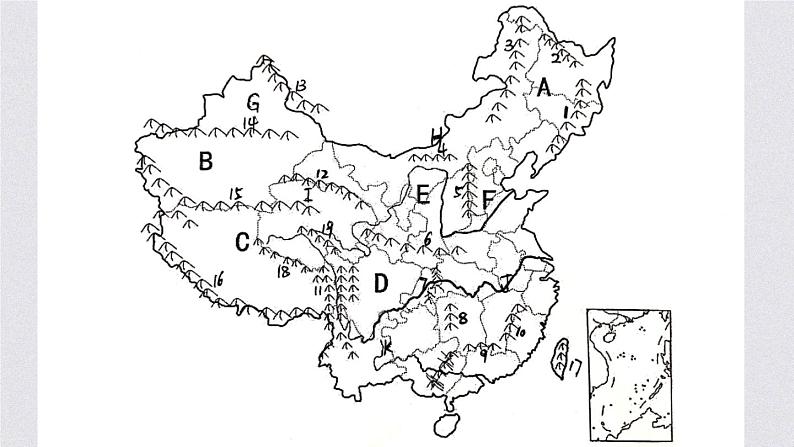 中国地理会考复习图课件PPT第6页