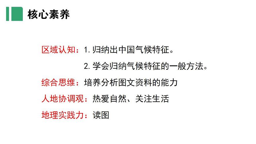 【核心素養(yǎng)】湘教版初中地理 八年級(jí)上冊(cè) 2.2中國(guó)的氣候（第2課時(shí)）課件第2頁(yè)