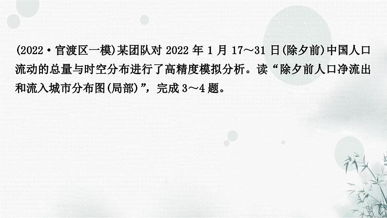 星球版中考地理复习八年级上册第一章中国的疆域与人口作业课件第4页