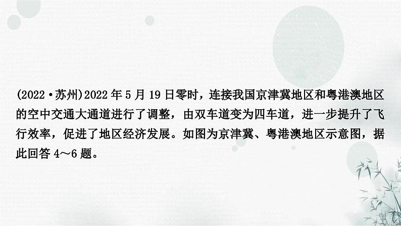 星球版中考地理复习专题六地理时事热点作业课件06