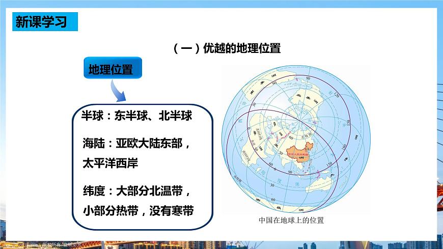 人教版八年級上冊地理第1課《疆域》課件第4頁
