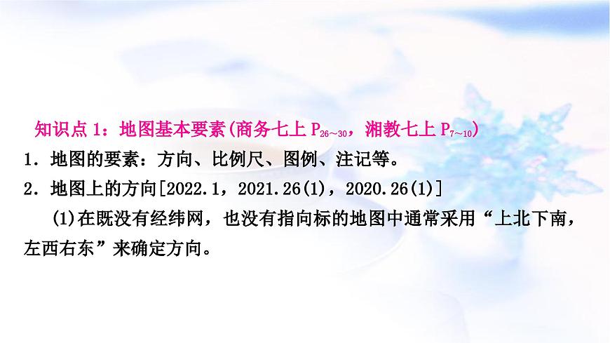 中考地理復(fù)習(xí)地球與地圖第二章地圖教學(xué)課件第3頁