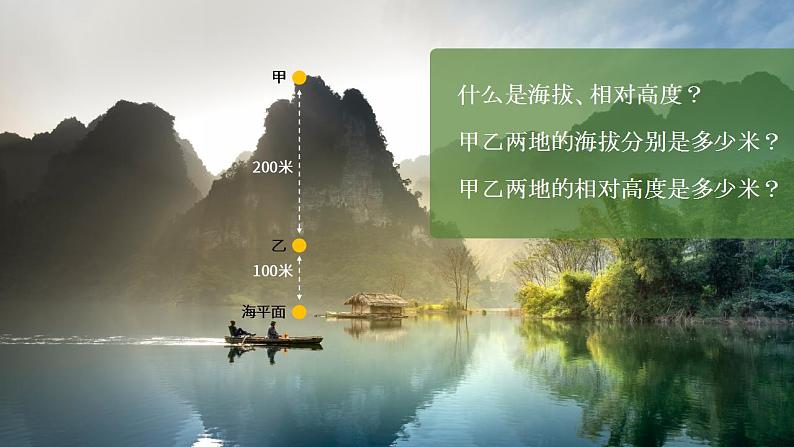 人教版地理七年级上册 《地形图的判读》课件+教案03